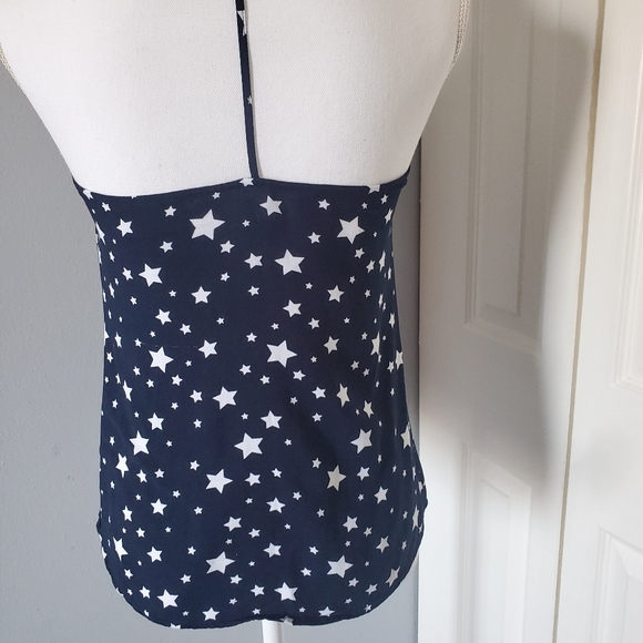 Navy Blue spaghetti strap top size S - Picture 4 of 8